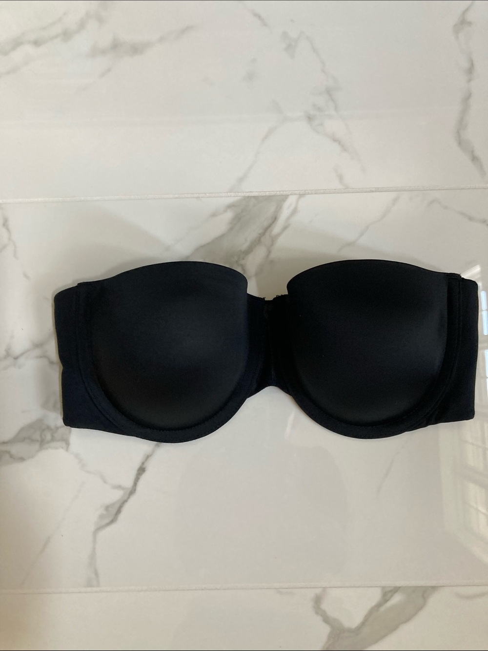 Spanx Strapless Black Bra